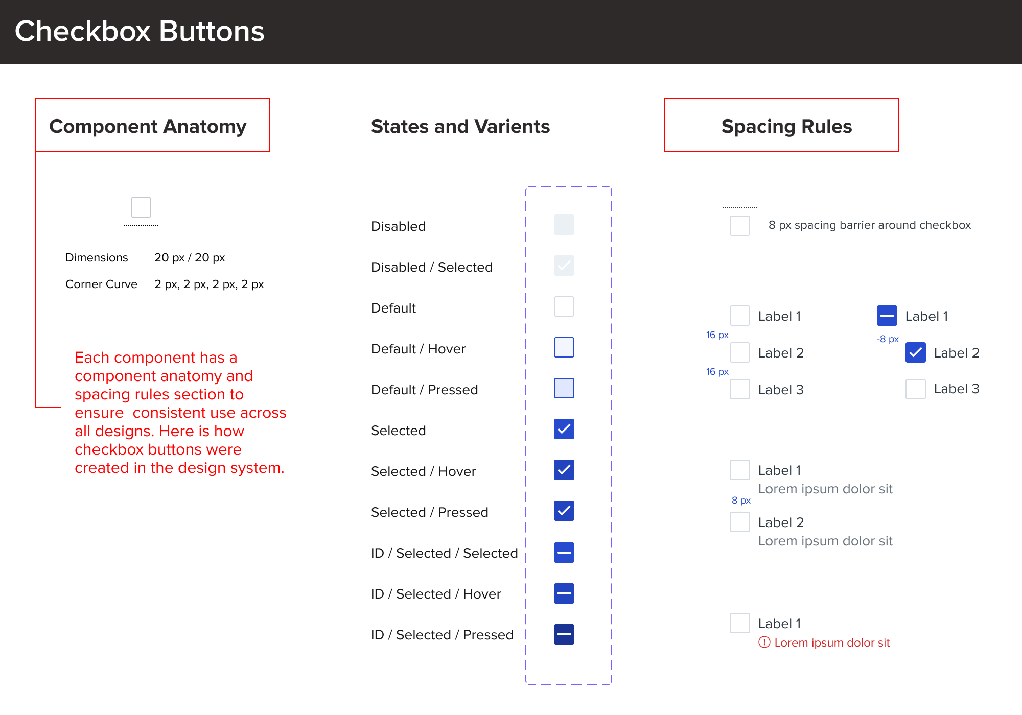 Checkboxes-and-Summary