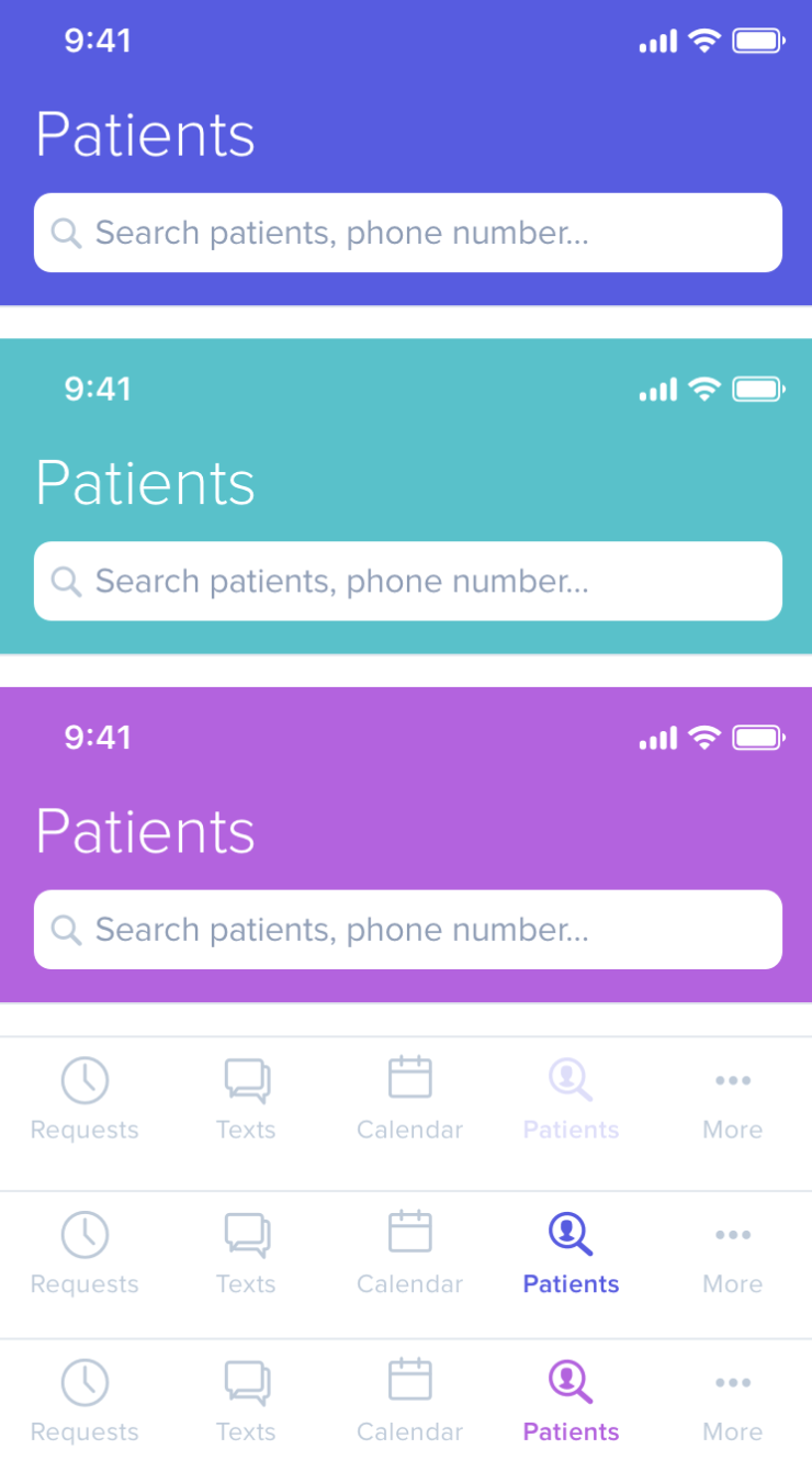 Header and Navigation Experimentation